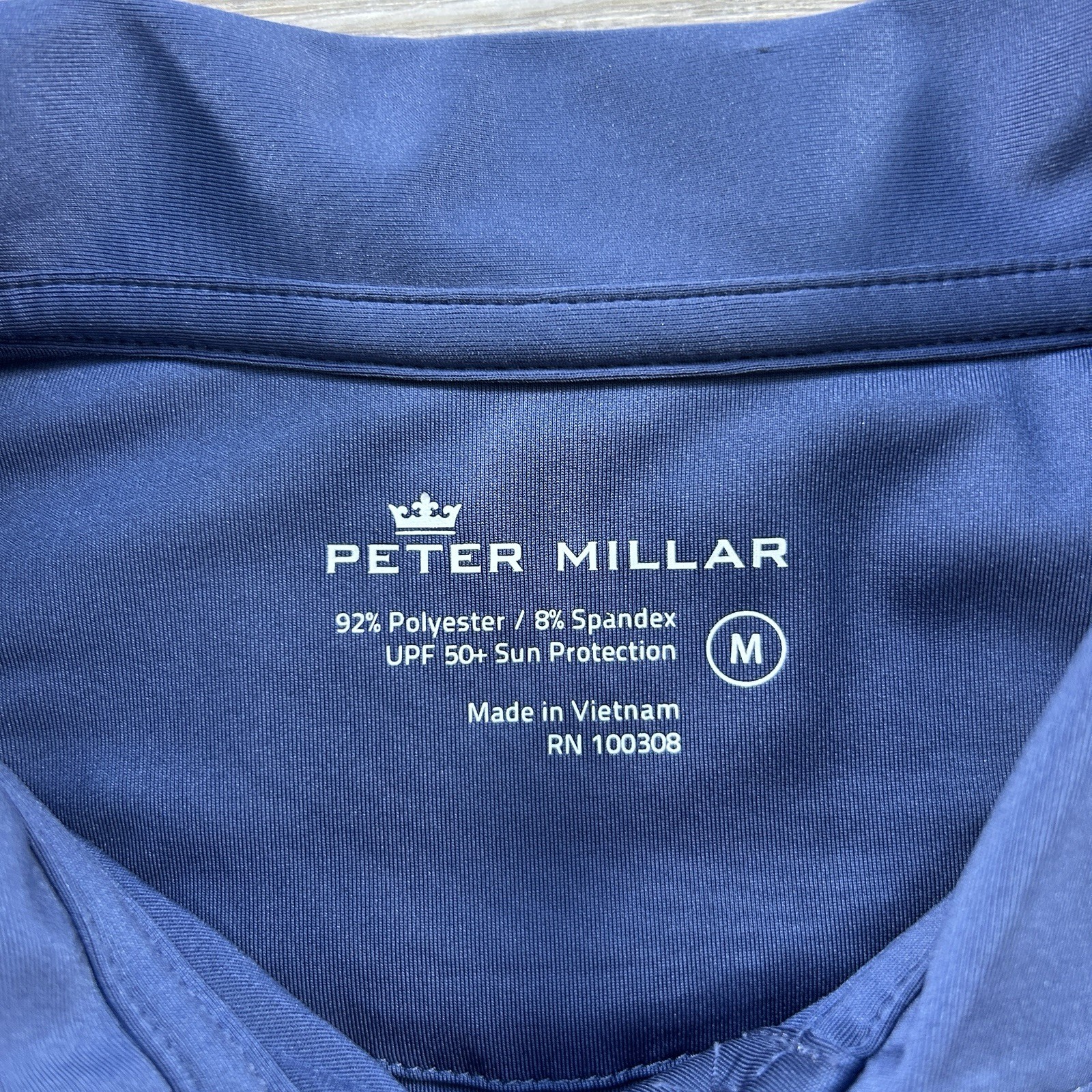 Peter Millar Womens Med Cohasset Golf Club Massachusetts Short Sleeve Polo Shirt