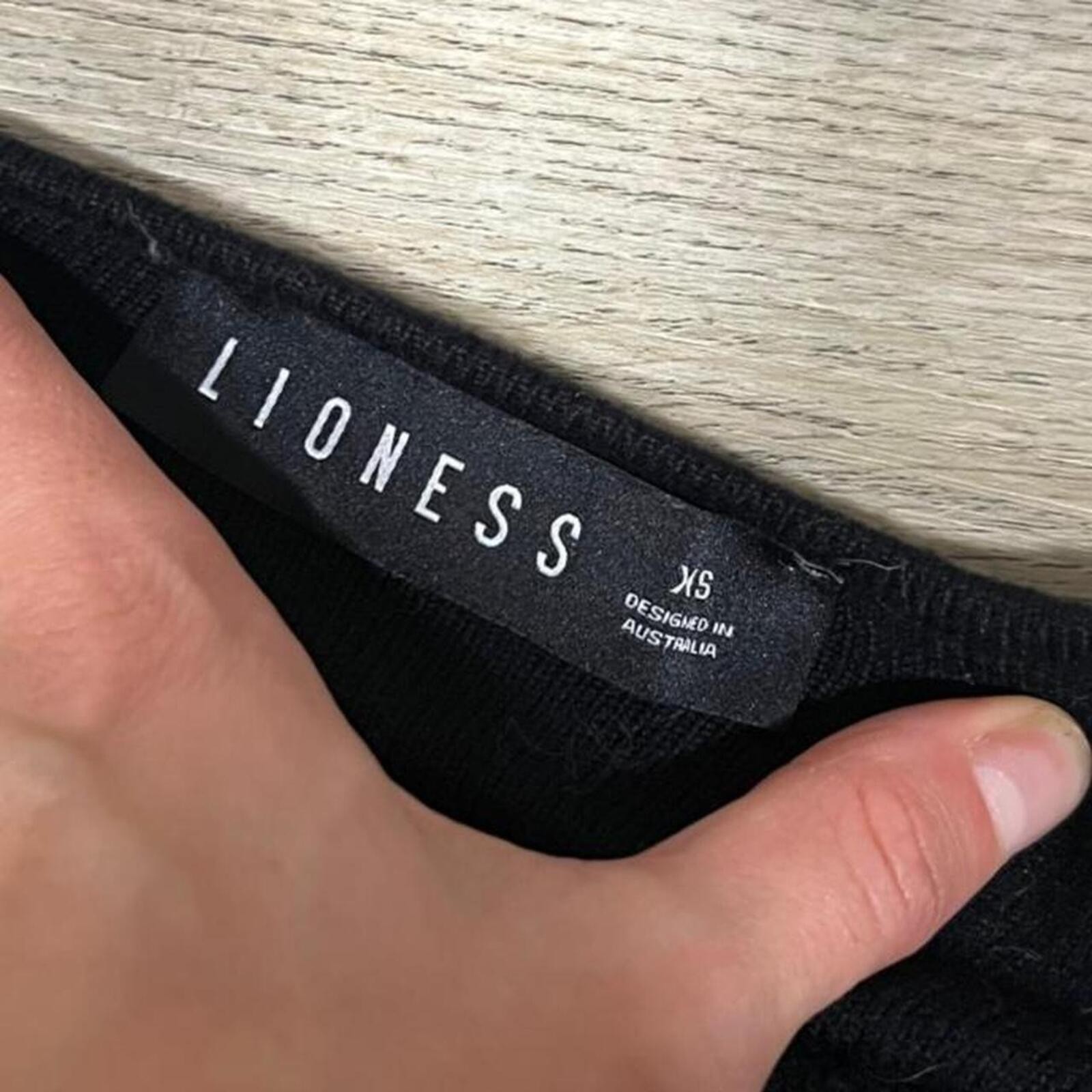 Lioness Black Halter Neck Mini Dress