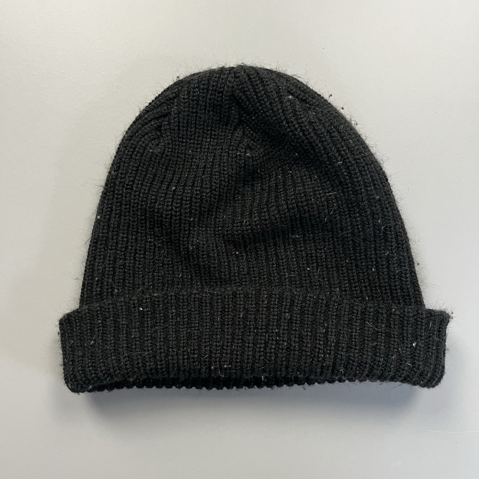 Supreme Hat Gauge Beanie Knit OSFA Black Cuffed Embroidery Logo Winter Hypebeast