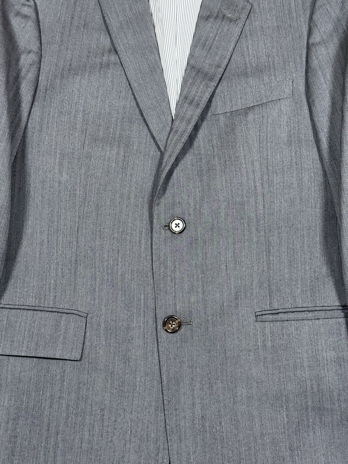 Todd Snyder Mayfair Fit Men 38R Wool Blazer Charcoal Gray Two Button Made in USA