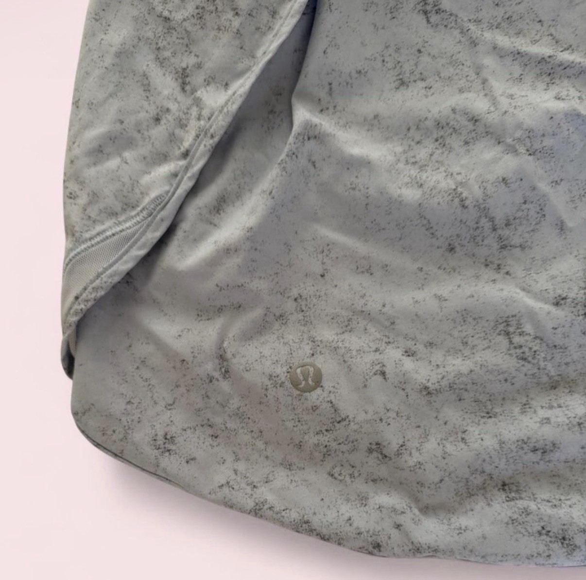 lululemon Women’s Athletic Running Skirt Gray Marbled Size 6 Pull-On Short