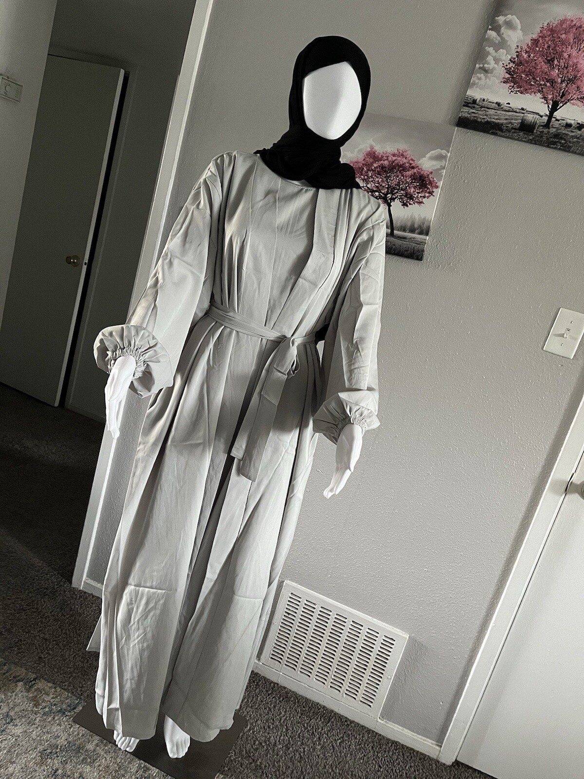 2 Piece Abaya, Abaya Khimar Niqab Jilbab Arabian Khimar, Niqab,Hijab, ,حجاب،نقاب