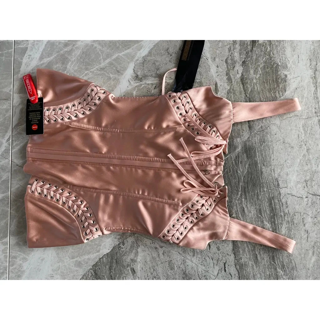 Silk Dolce Gabbana corset top IT40, size Small