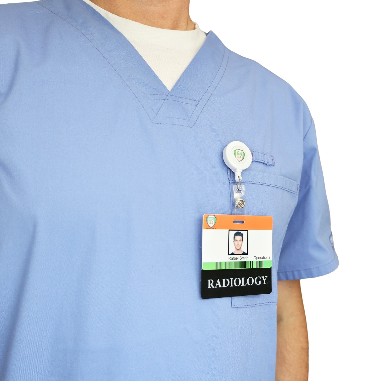 Clear RN Badge Buddy HORIZONTAL – Transparent Hospital & Nurse ID Backer Card