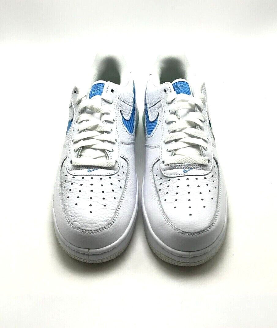 *NEW* MEN Nike Air Force 1 ’07 Low EVO White/University Blue (HF3630 101) 👍