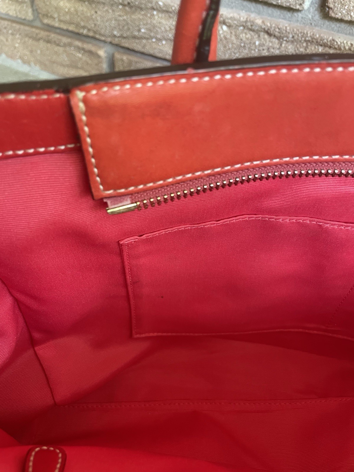 Vintage Y2K Coach Madeline Leather Turnlock Tote