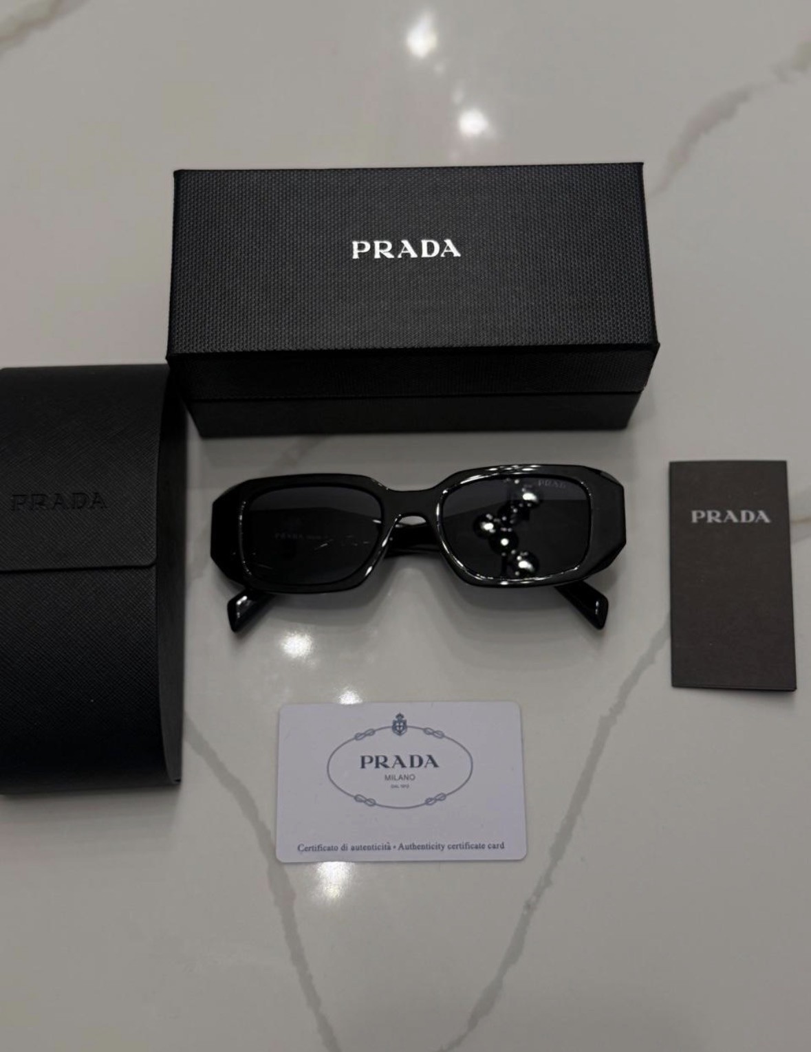 Authentic Prada PR 17WS Sunglasses with RECEIPT￼