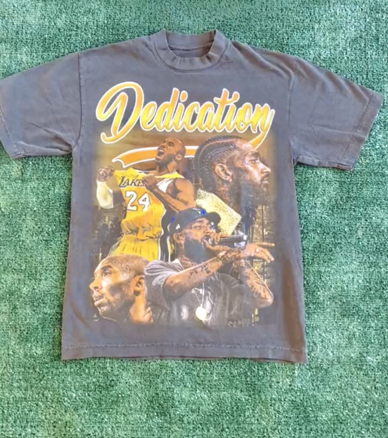Kobe Bryant Nipsey Hussle Graphic Tee LA Apparel Tee