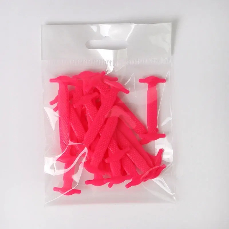 16/12PCS Silicone No Tie Shoelaces Elastic Stretch Shoe Laces for Kids Adults