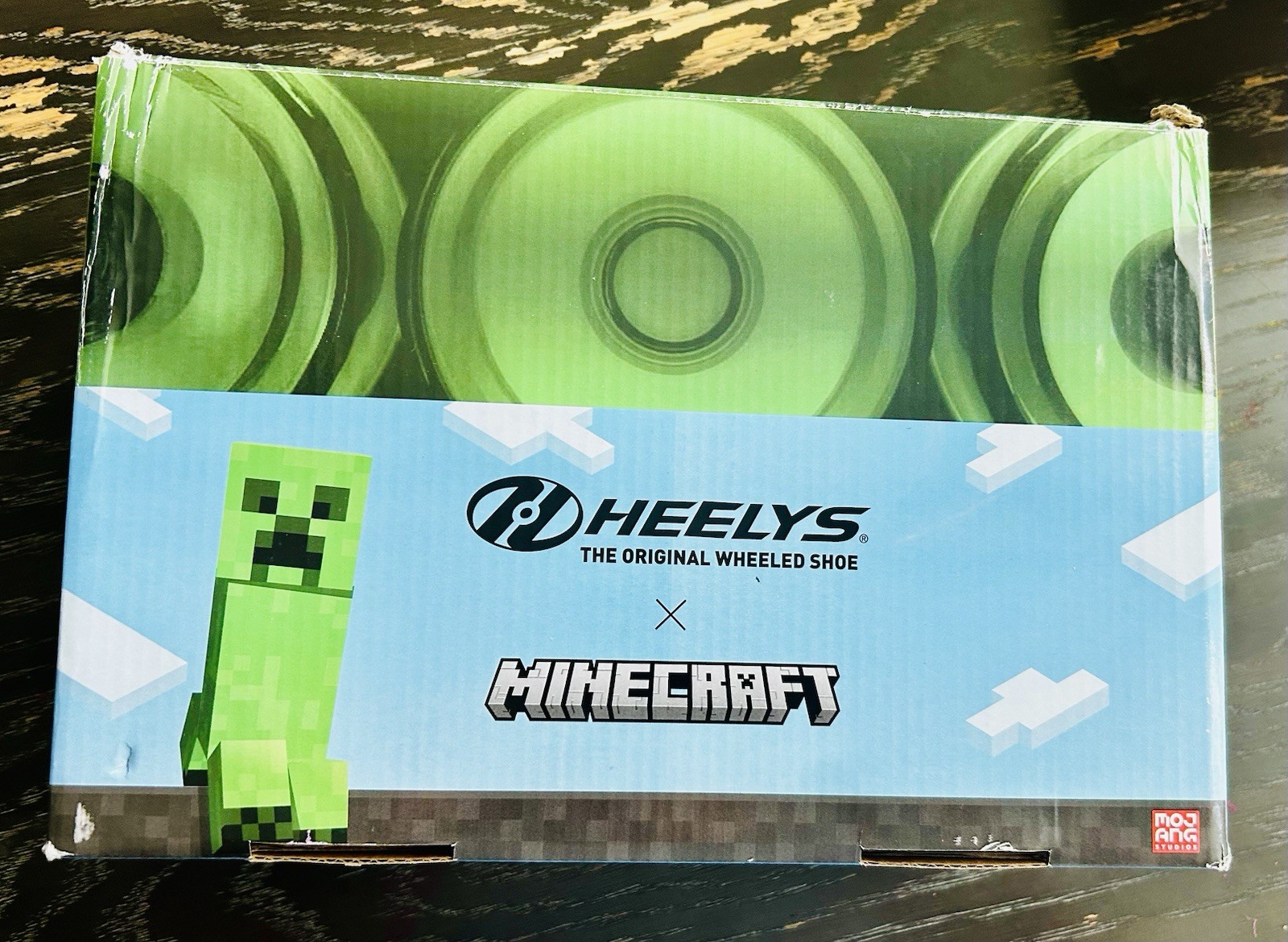 Heelys Pro 20 Minecraft Creeper Wheeled Sneakers Black/Green US 8