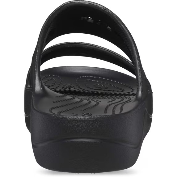 Crocs Adult Unisex Baya Platform Slide Sandal Black MEDIUM