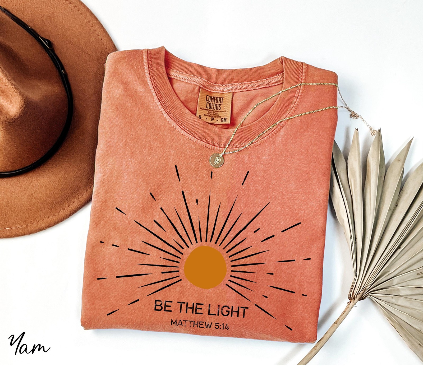 Be The Light Shirt, Bible Verse Shirt, Religious Shirt, Faith Shirt, Sunlight