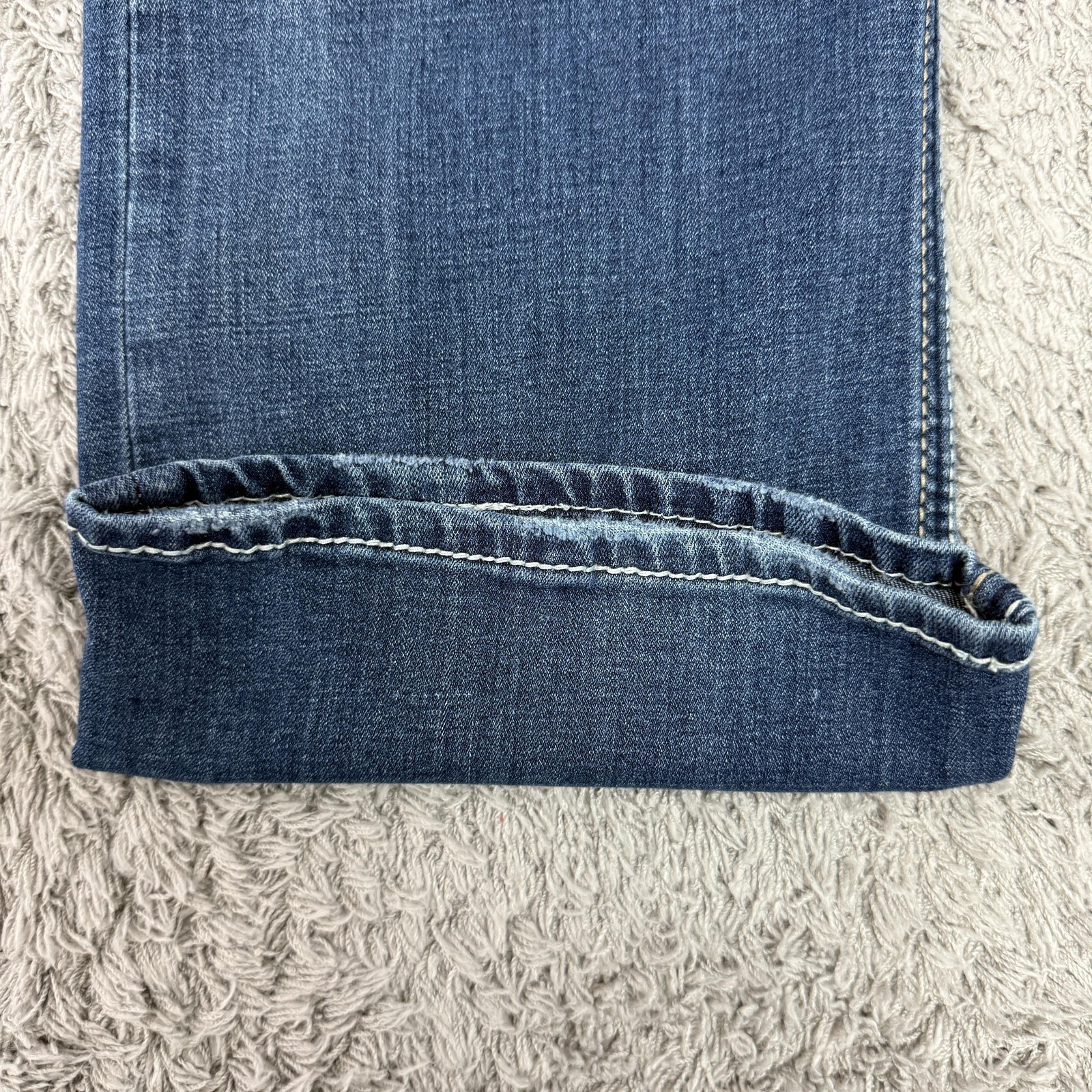 BKE Jake Bootleg Jeans Mens 30×31 Blue Medium Wash Denim Regular Bootcut Stretch