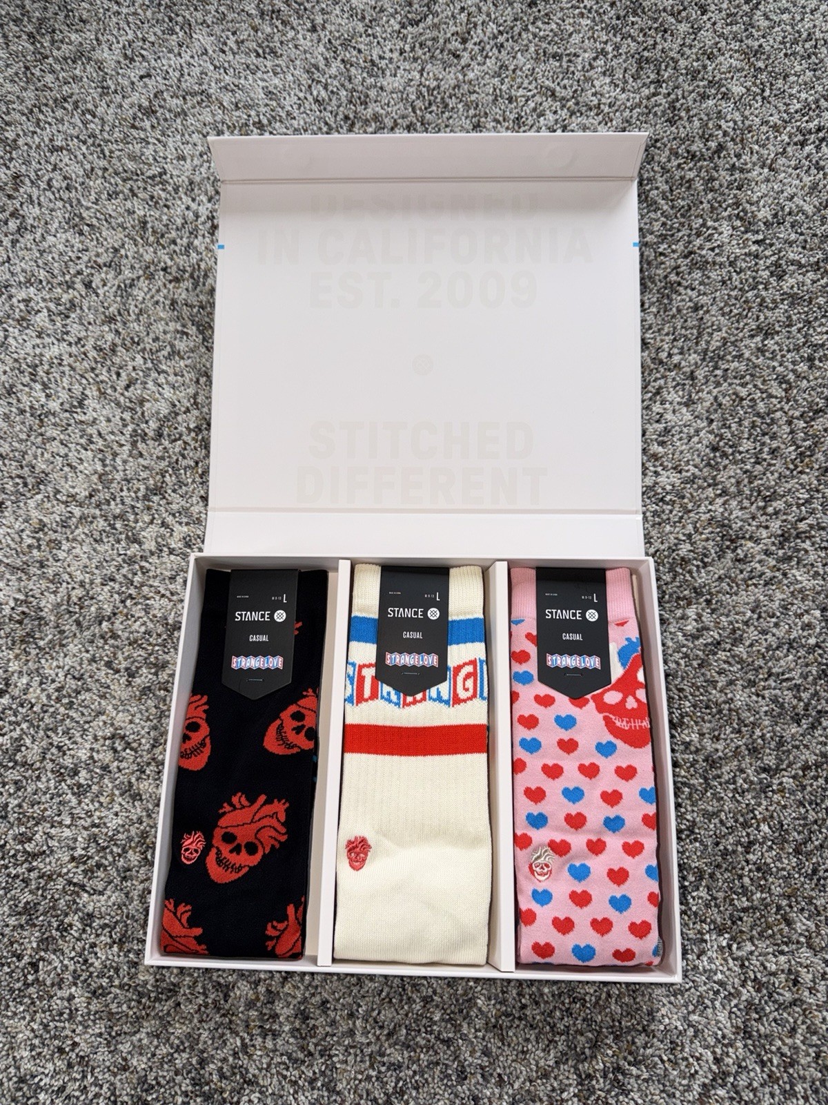 StrangeLove Skateboards x Stance Socks Box Set Collection Retail $65