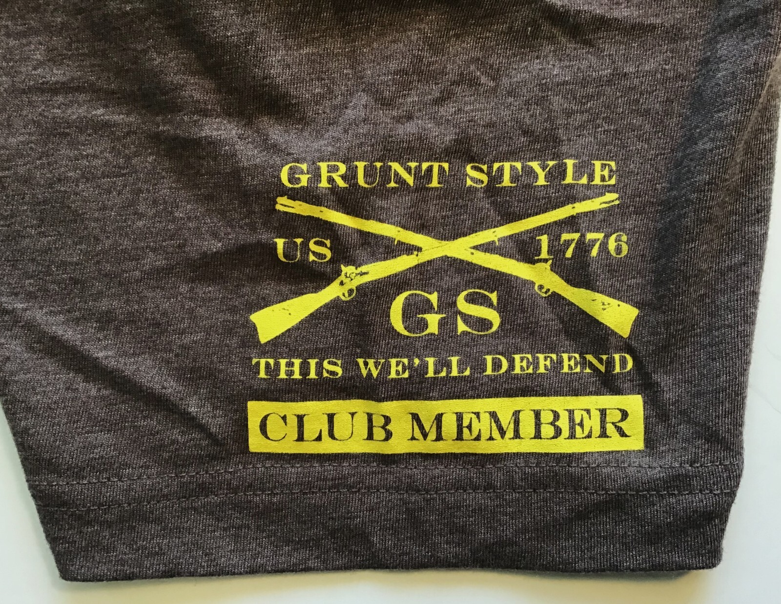 Warheads On Foreheads Grunt Style T-Shirt, Brown, Size XL