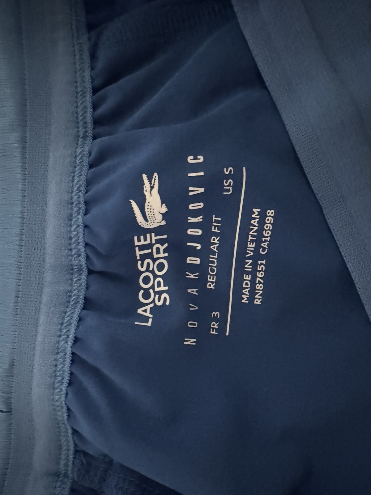 Lacoste Djokovic 2023 AO Match Pack, Shirt + Shorts, Size S