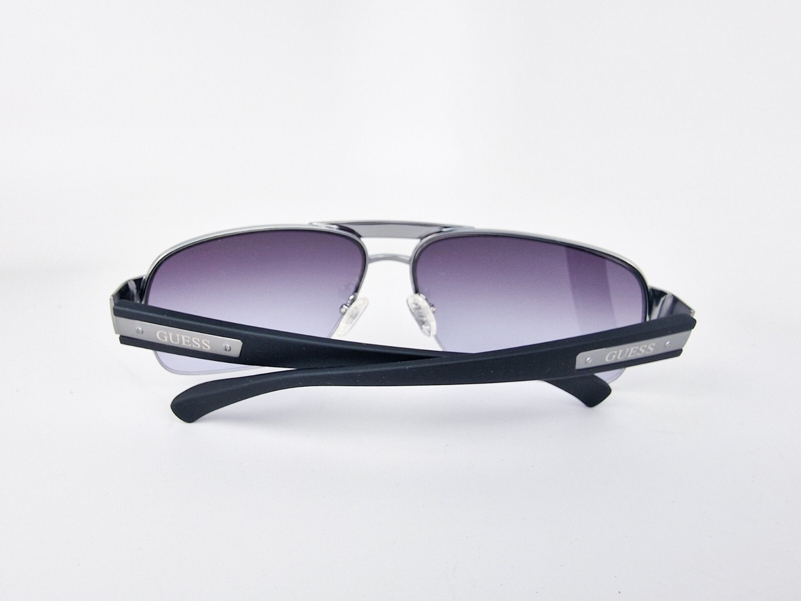 Guess Men’s Aviators Sunglasses GU6831-GUN-35 Gunmetal Gray UV Protection New