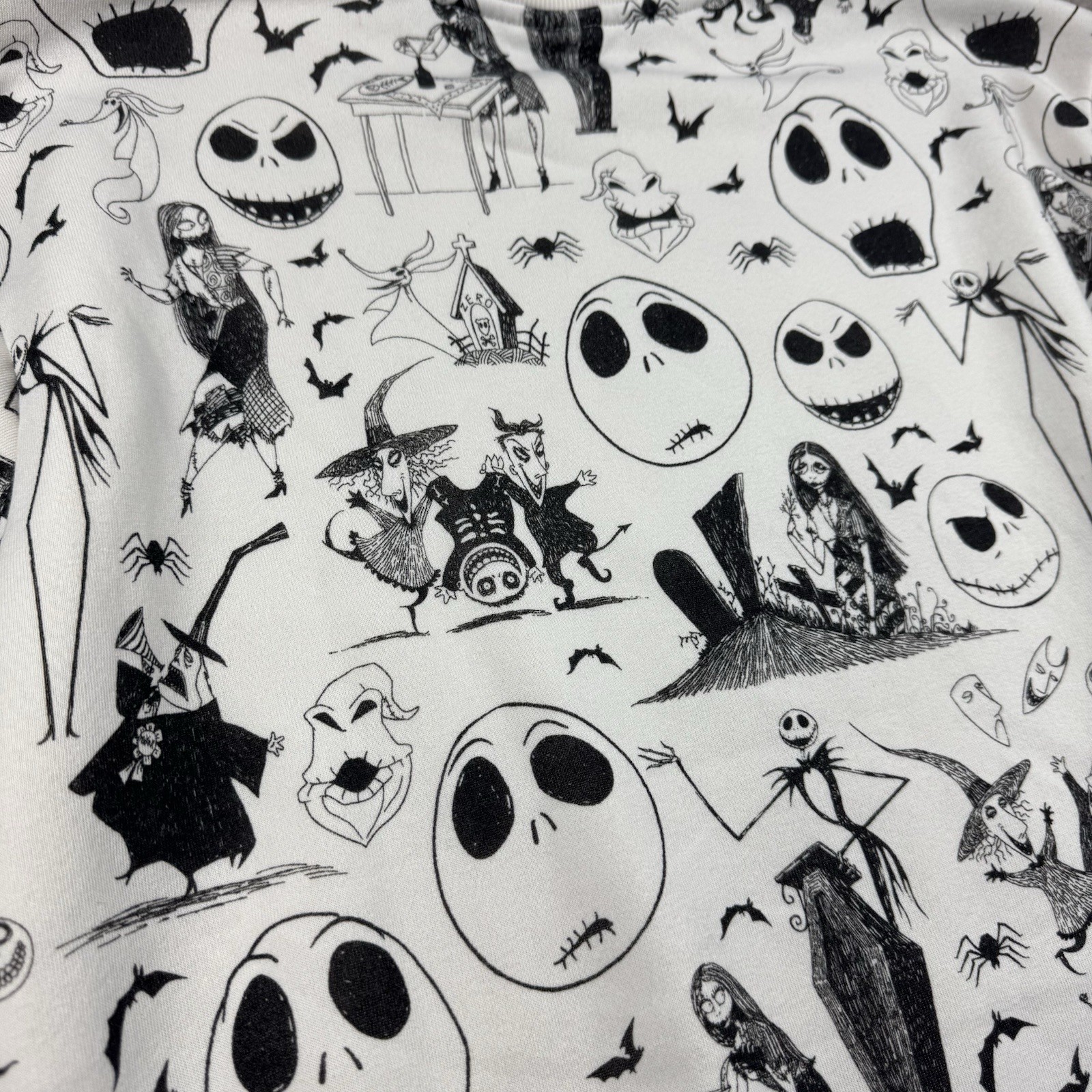 The Nightmare Before Christmas Shirt Sweater AOP Halloween Spooky Disney Medium