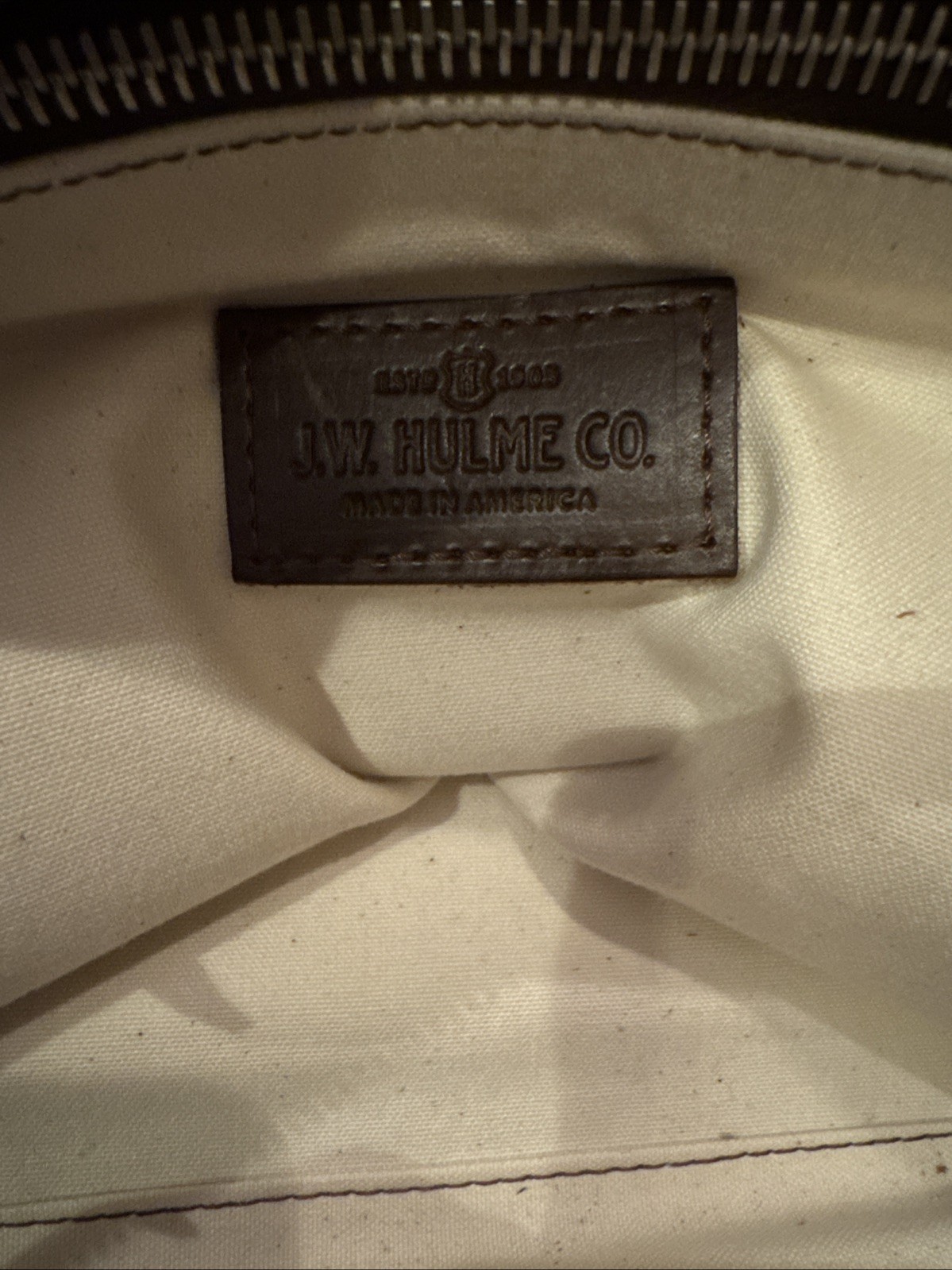 JW Hulme Greystone Weekender In Amazing Condition Made In America