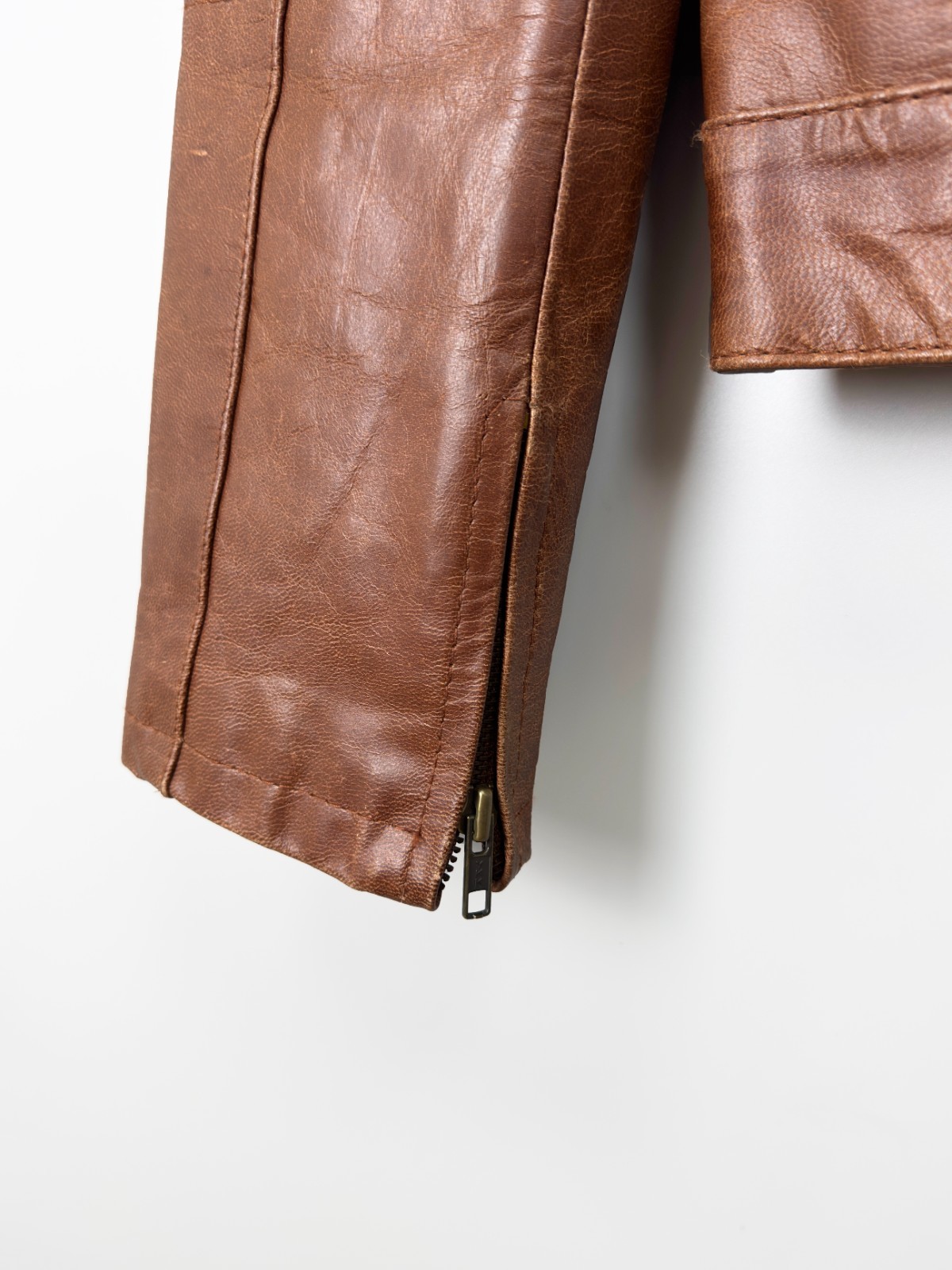 Superior New York Brown Leather Jacket
