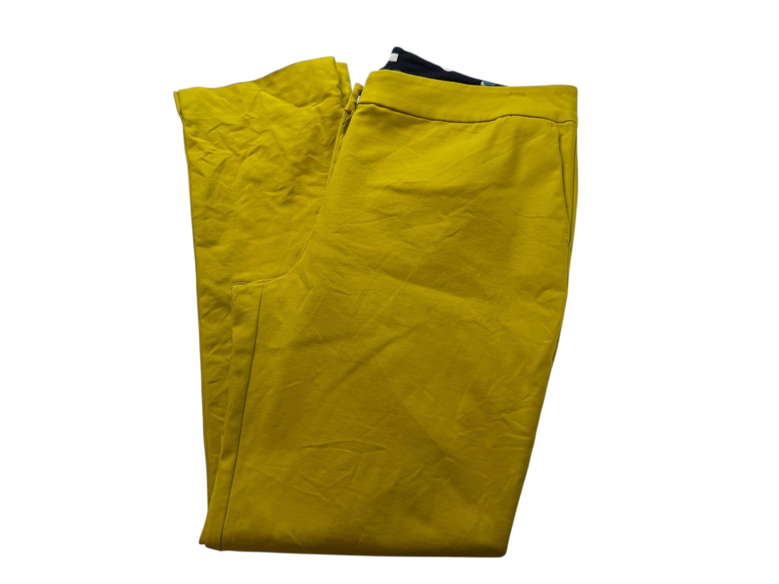 BODEN Women’s Pants Yellow Size US 12R. Made in Turkey 97% Cotton 3% Elastane
