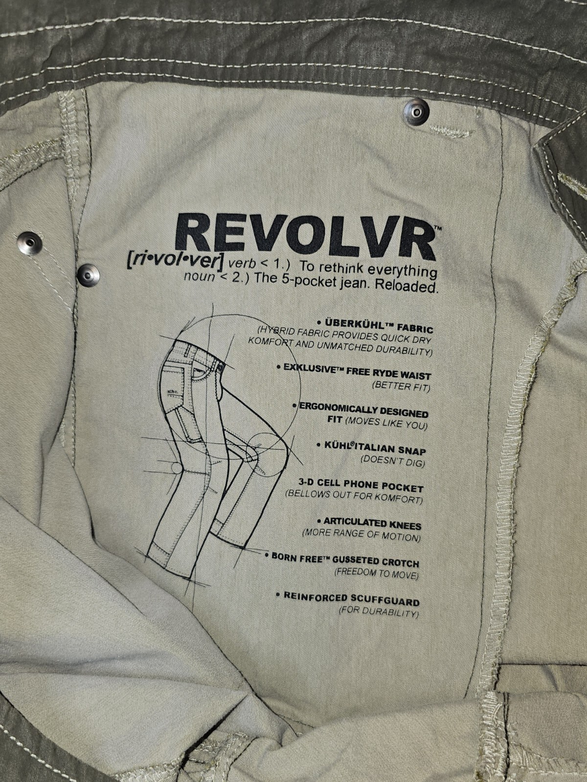 Kühl Liberator Pants Mens 40×32 Kuhl Revolvr 5 Pocket 40×30 Set Of 2
