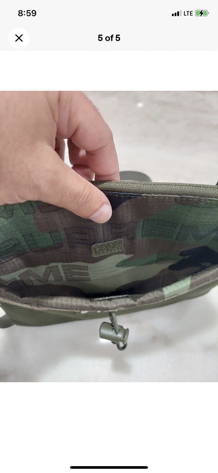 supreme messenger bag