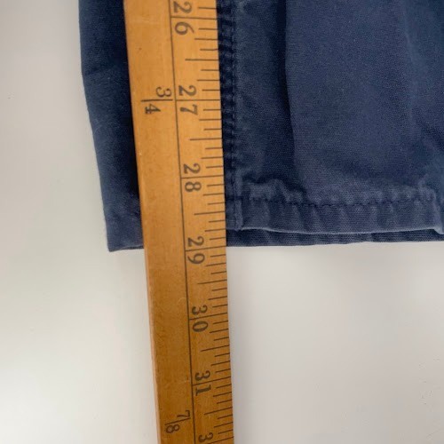 Carhartt Work Pants Mens 40×30 Fits 38×29 Blue Cotton Blend Trousers 5 Pocket