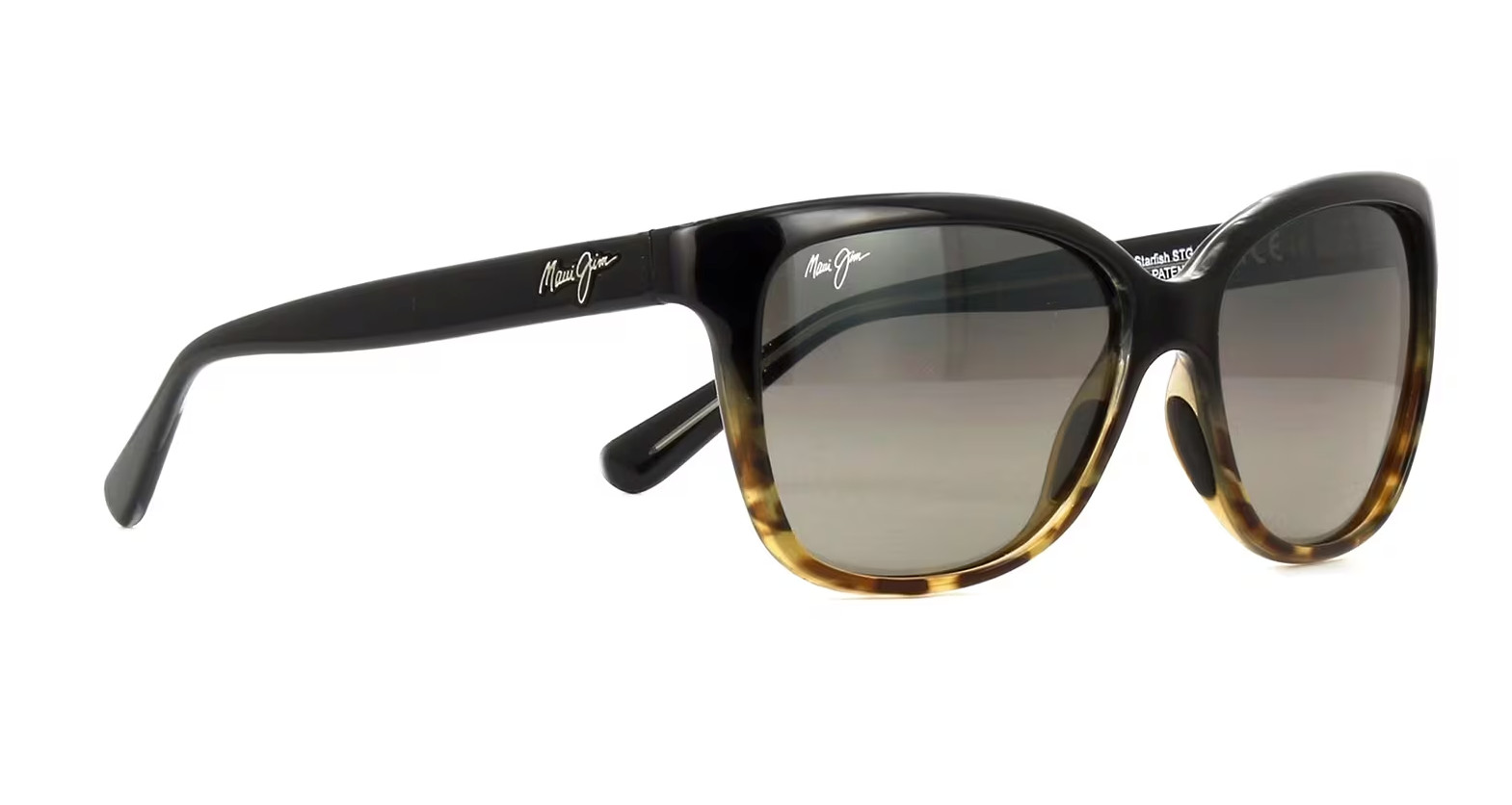 Maui Jim Starfish Black with Tortoise / Neutral Grey Polarized GS744-02T NEW