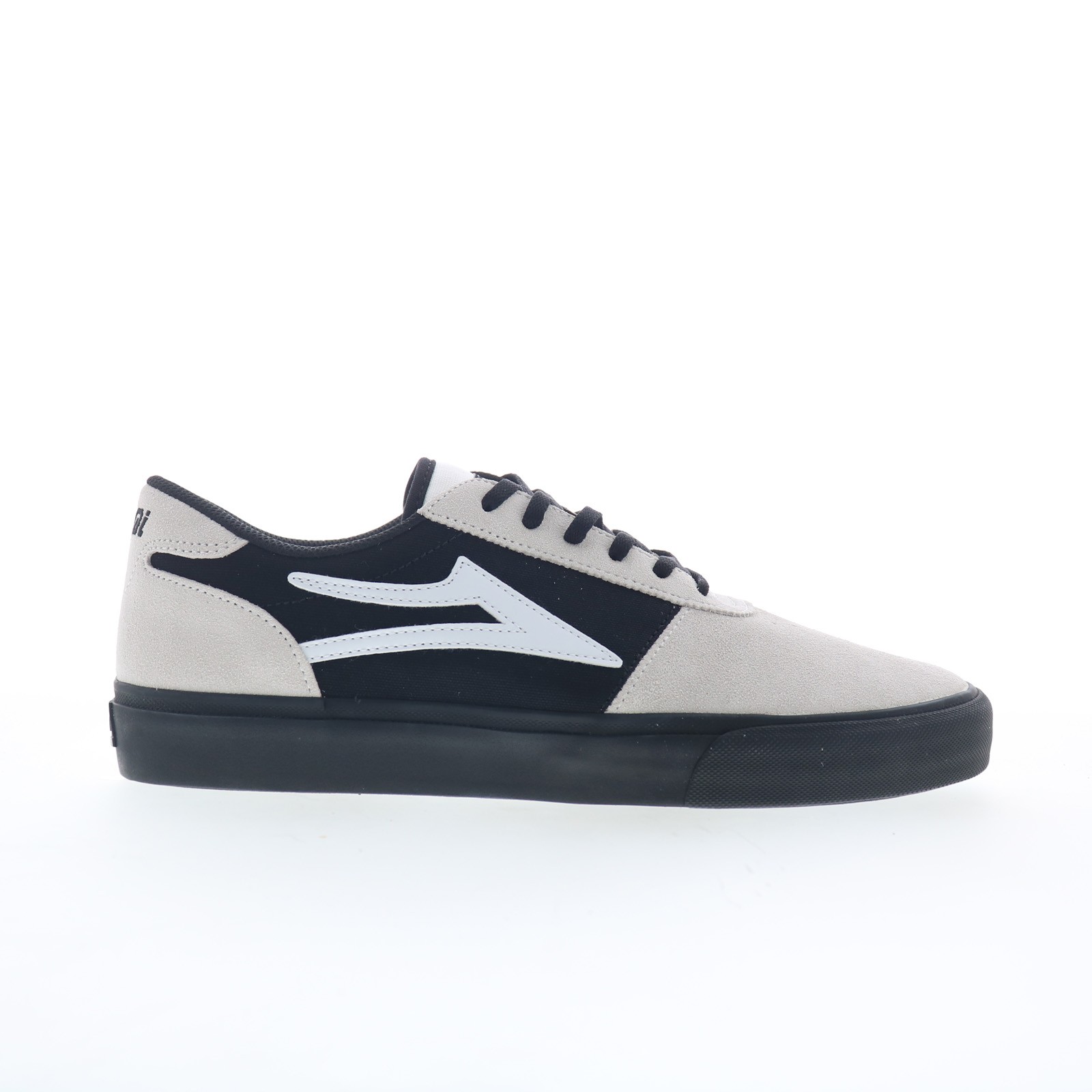 Lakai Manchester Mens White Suede Lace Up Skate Inspired Sneakers Shoes