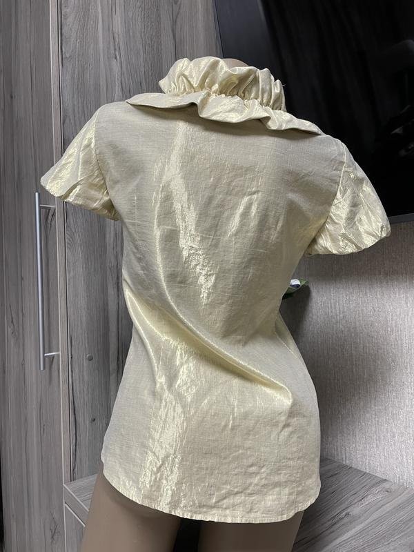 Women Moschino shirt gold 36/S/44