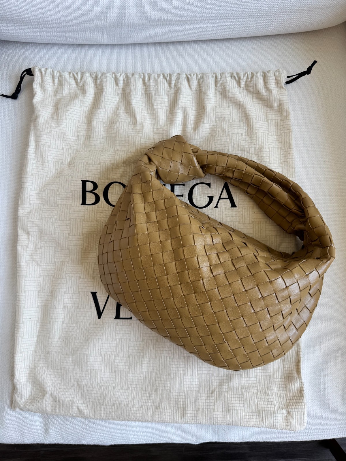 Bottega Veneta Small Jodie Dark Praline