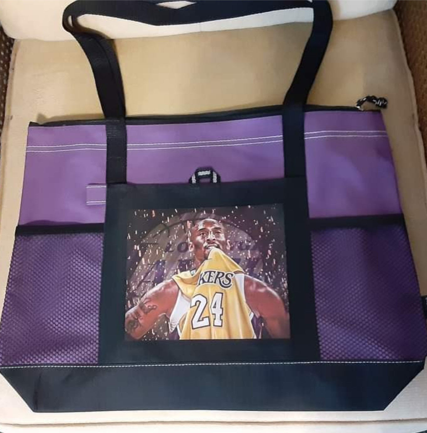 BABY KOALA BEAR PERSONALIZED NAME TOTE PURSE TRAVEL SPORTS GYM DIAPER BAG ZIPS