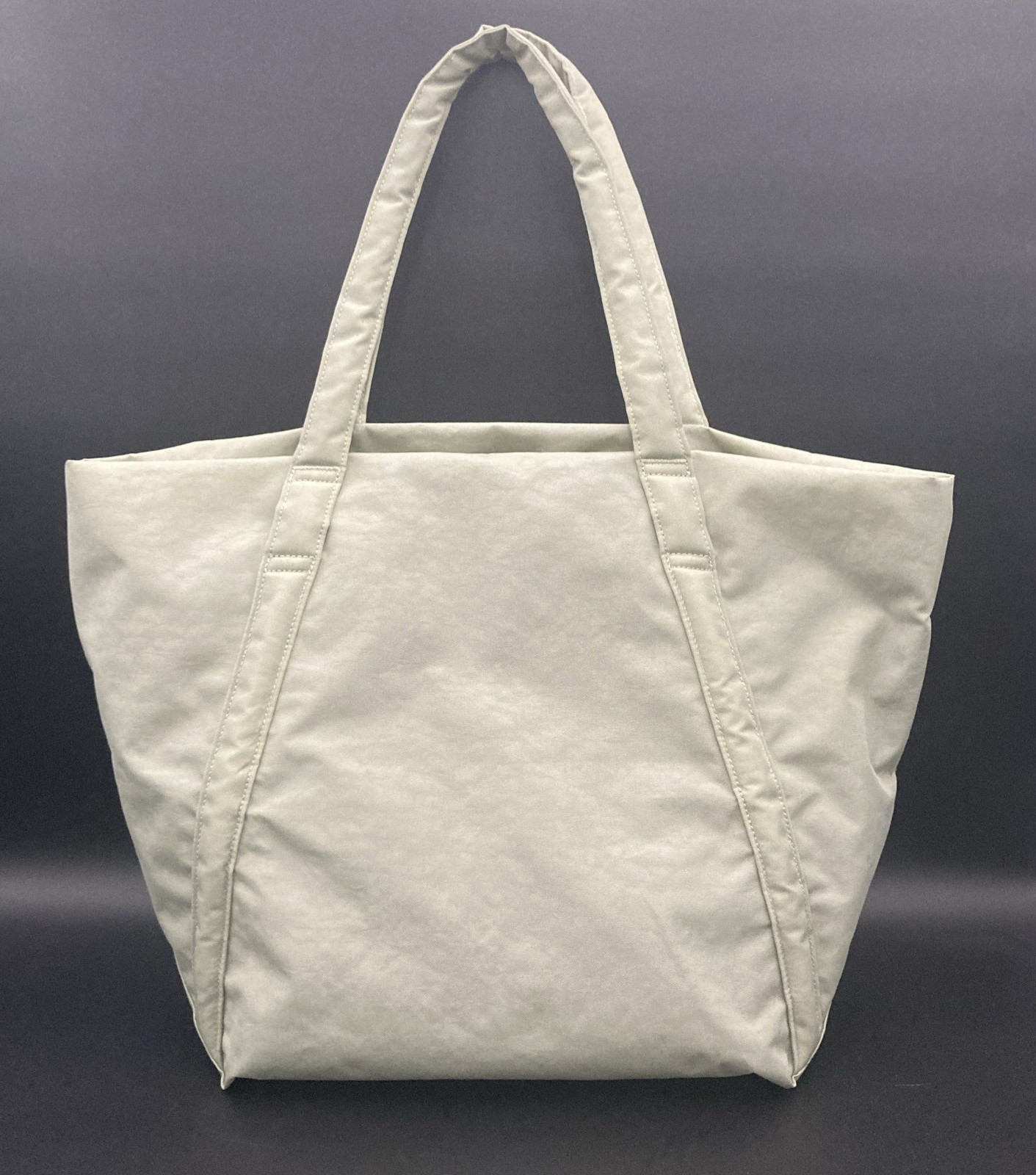 BAGGU Cloud Bag-Celadon-Detachable Pouch-Exterior Pocket-12.75 X 13.75 X 8in-New