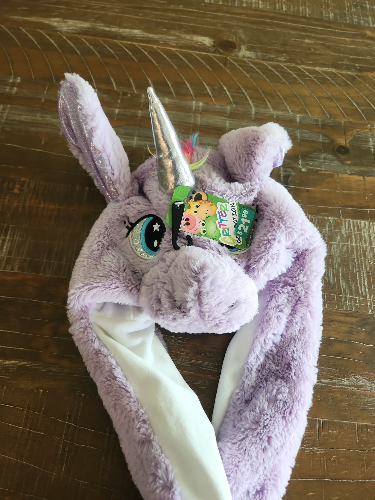Lynco Action Big Eye Critter Collection Cap Animal Unicorn Squeeze Paw Ears Move