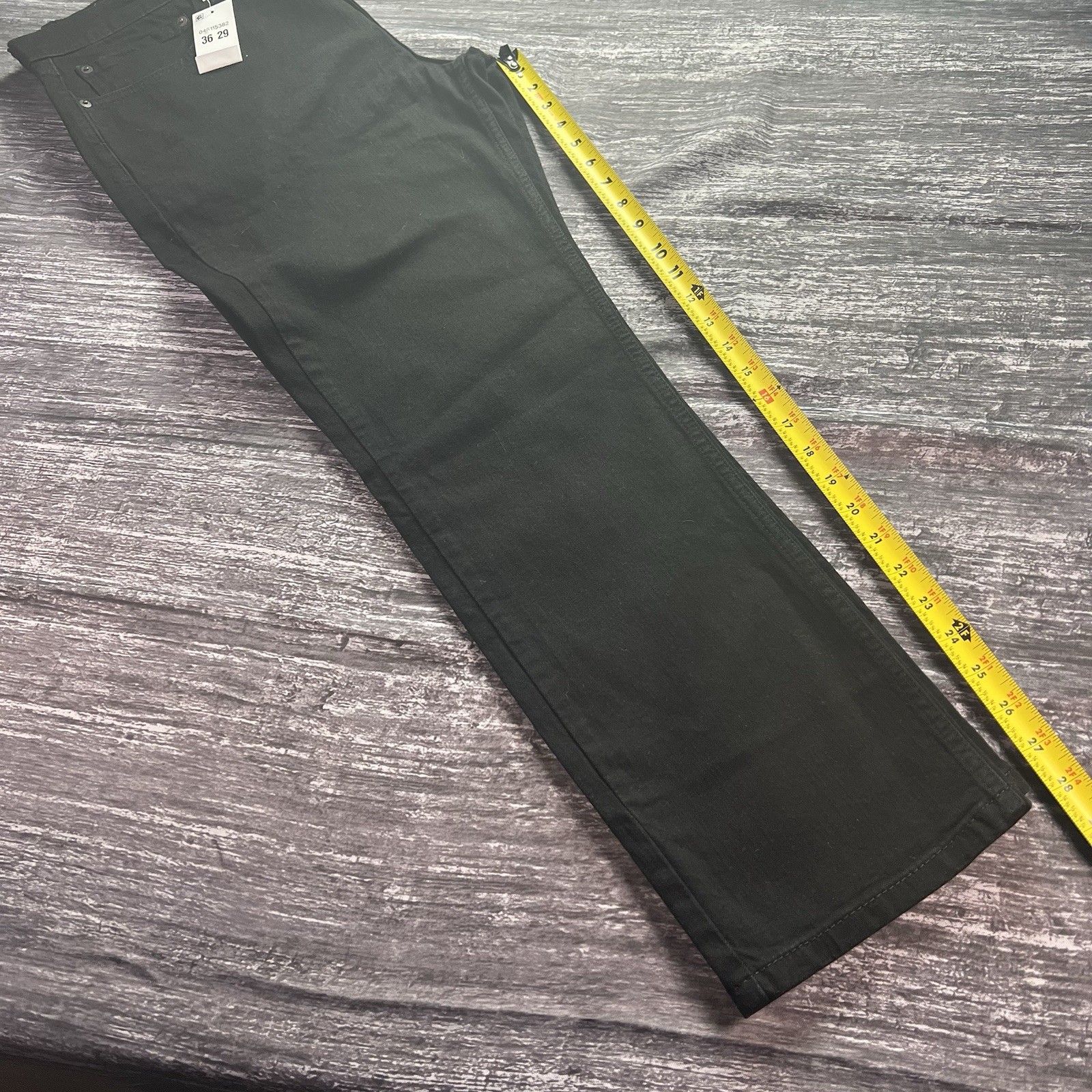 Levi’s 511 Mens Slim Fit Advanced Stretch Below Waist Jeans Black Size 36X29 NWT