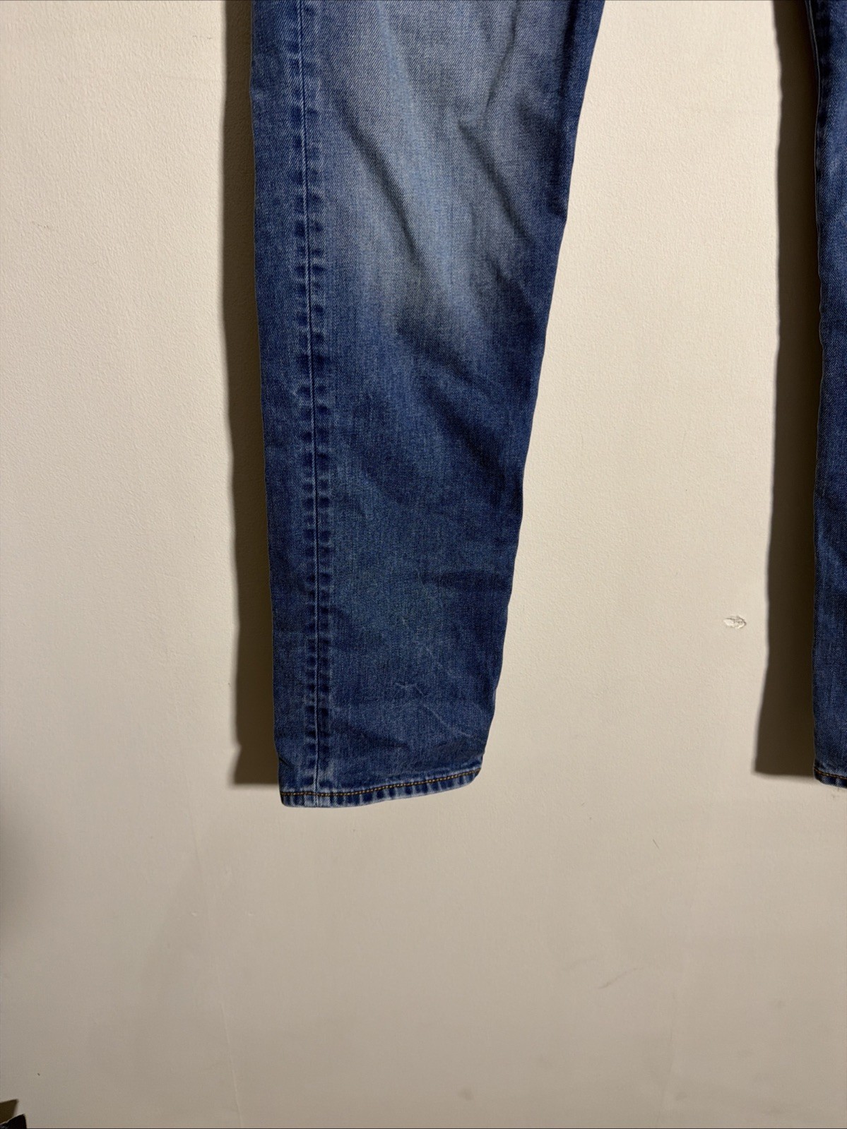 EUC MEN’S G RAW 3301 SLIM BLUE JEANS DENIM SIZE 30 WAIST 32 30×32 PANTS