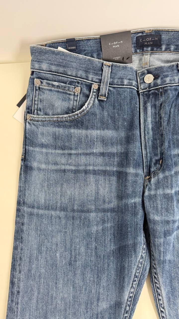 С.O.F. Studio Men’s Jeans Blue Standard Slim Fit Stretch New With Tags