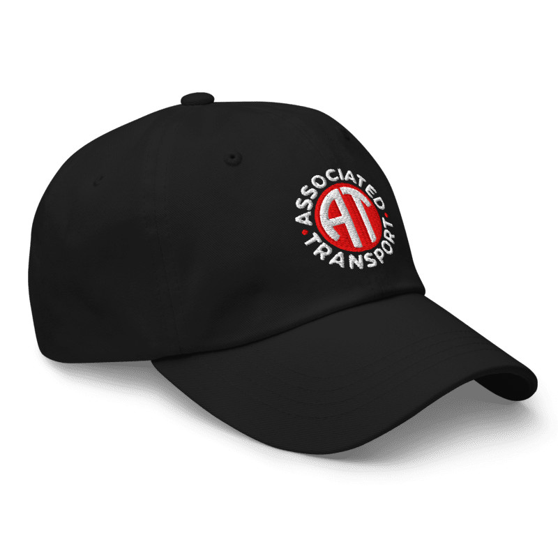 Associated Transport Logo Inspired Black Color Adjustable Classic Dad Hat