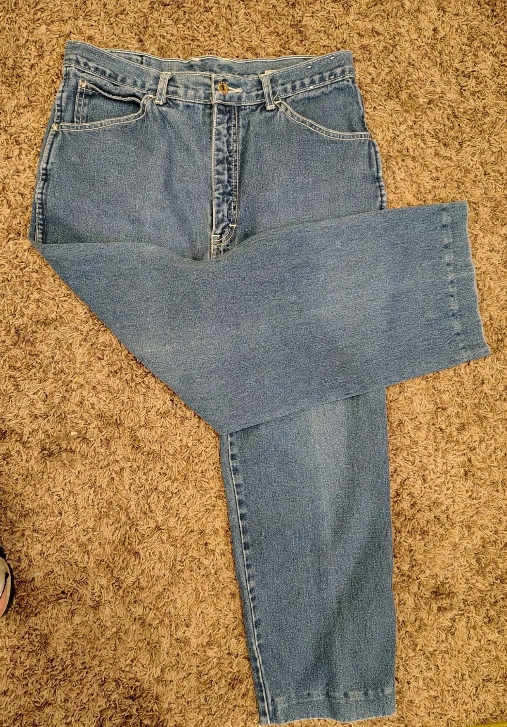 Vintage Brittania Size 16/34 Cotton Denim Jeans B7