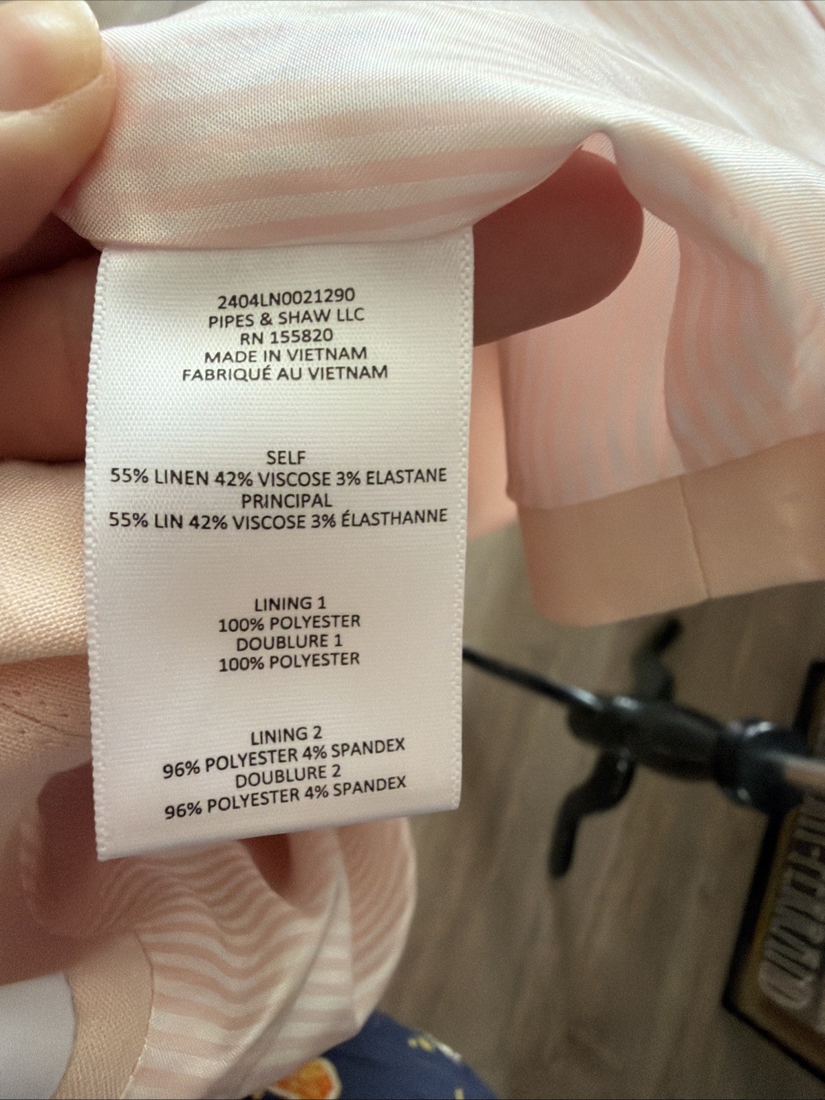 Veronica Beard Cutaway Dickey Jacket Blazer NWT Linen Blend $648 Pink Haze 00