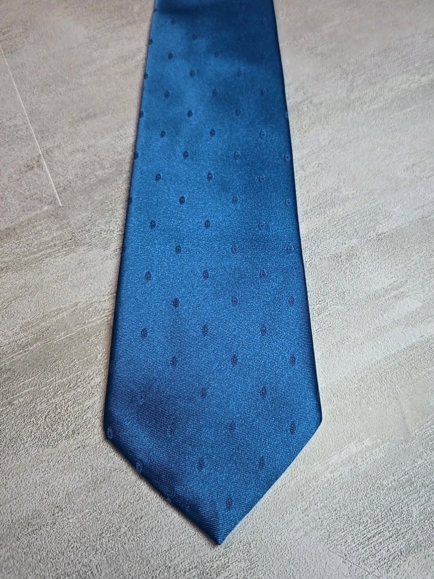 Vintage NWT Wembley Polysilk Mens Neck Tie Turquoise 3.25 In X 55 In