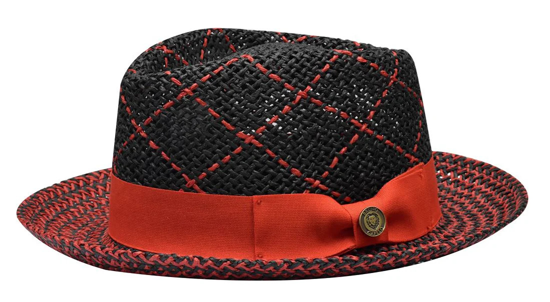 Enrico Straw Fedora by Bruno Capelo