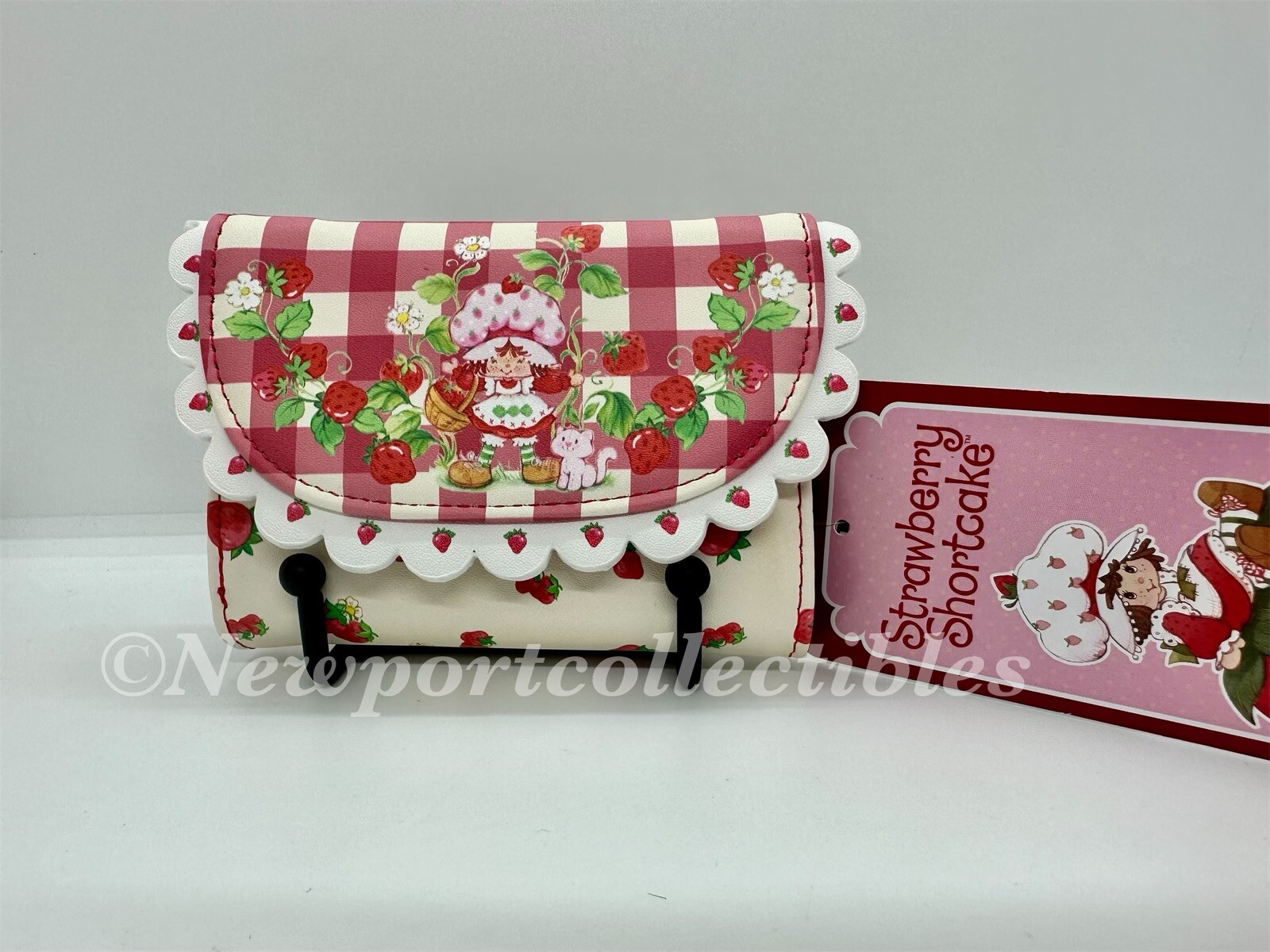 Strawberry Shortcake Gingham Wallet NWT (Placement Varies) IN HAND
