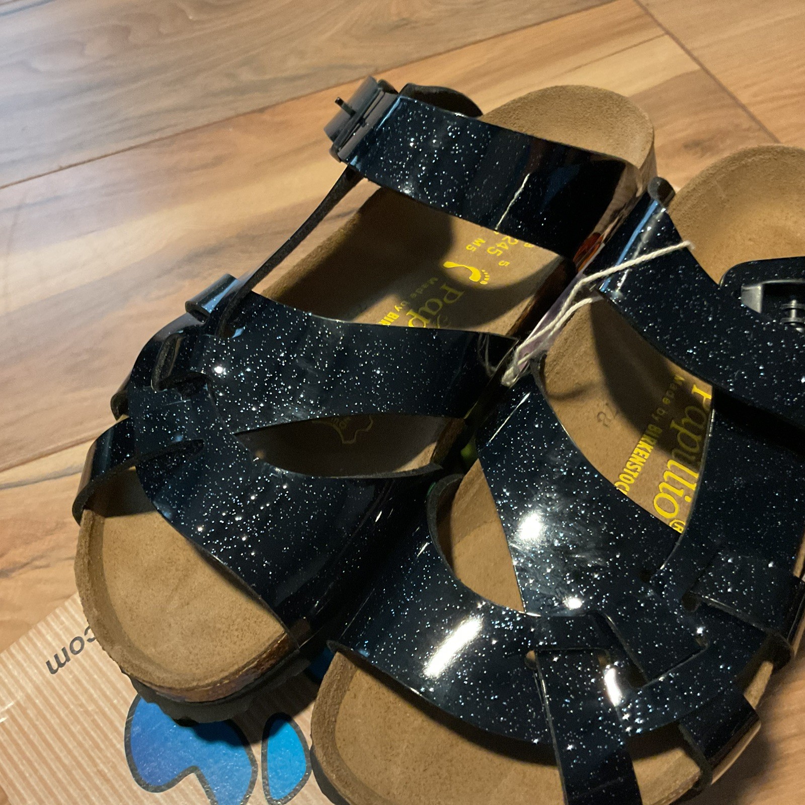 Papillio by Birkenstock Sandals sparkly, black 07 Women 38 L7 M5