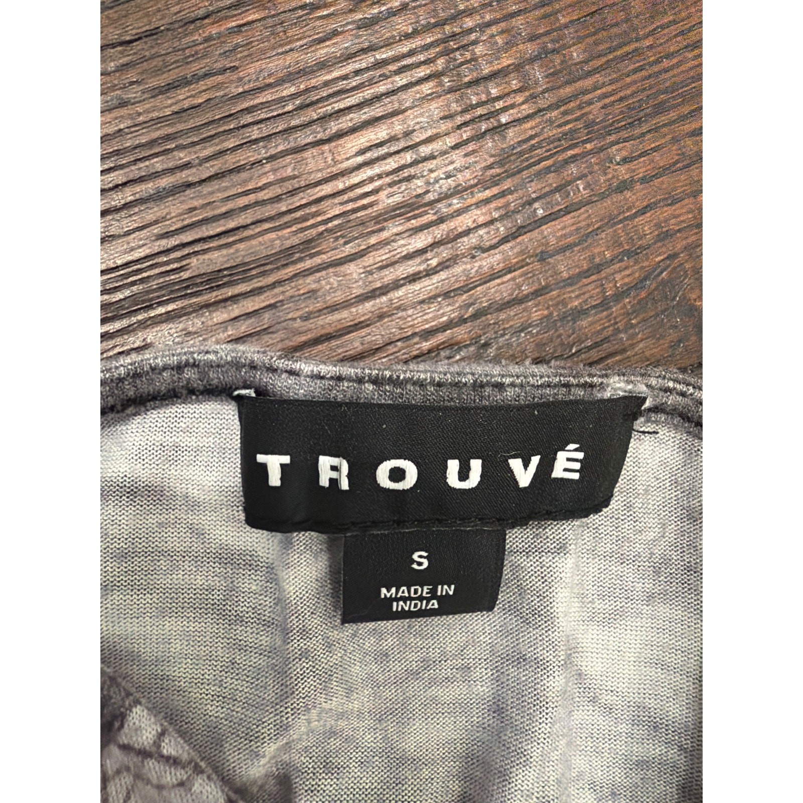 Trouvé Nordstrom Cold Shoulder Graphic Print Top – Size Small
