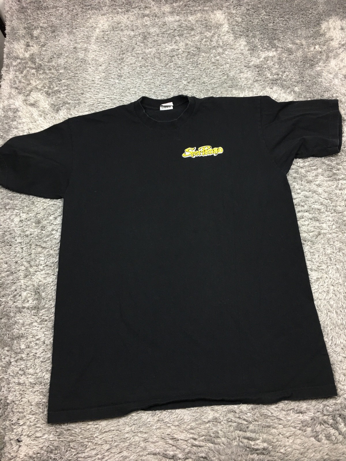 Pro 5 Super Heavy T Shirt Mens Size 2XL Tall Black Cotton San Pedro