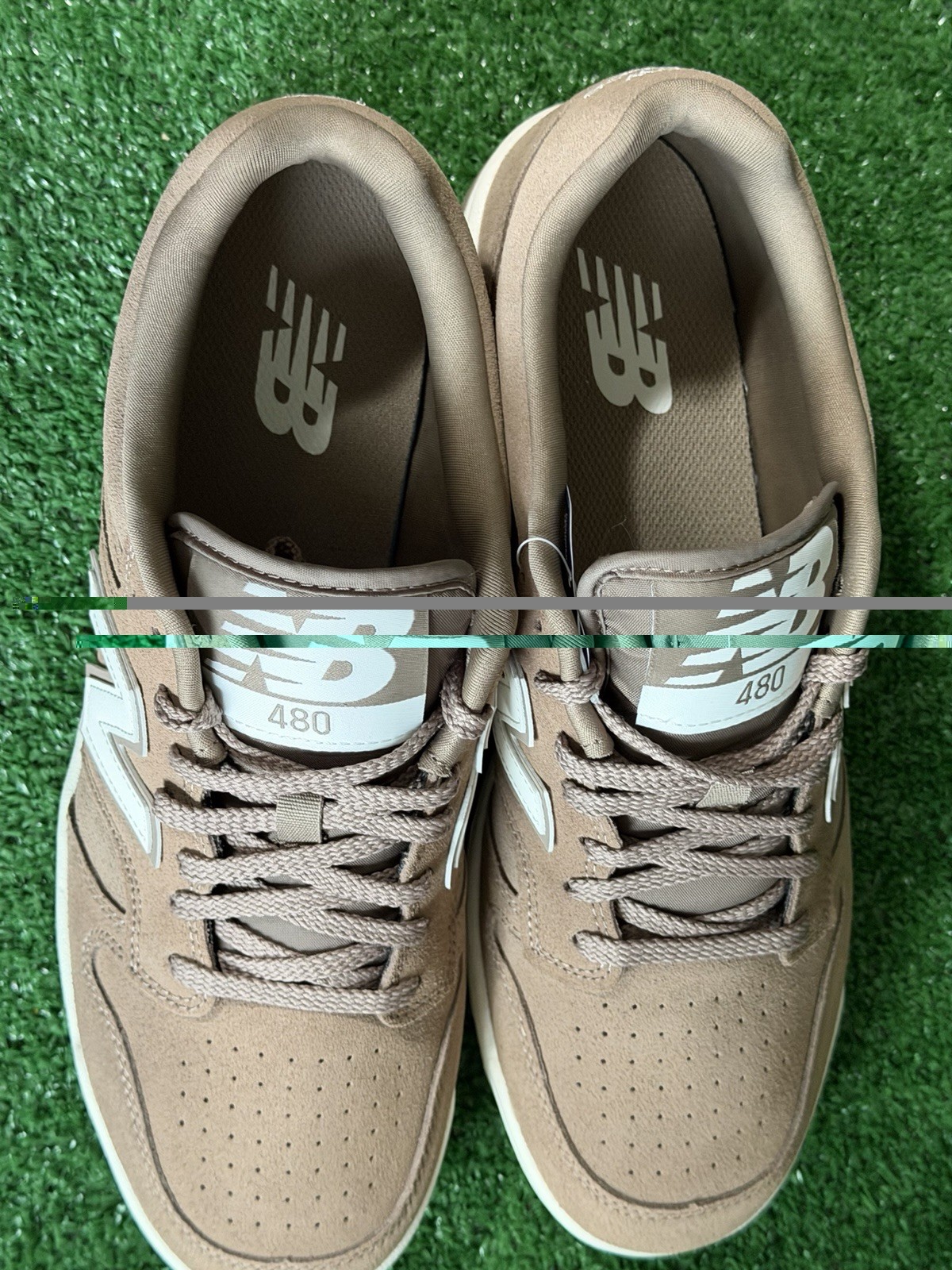 New Balance 480 Athletic Sneakers Men’s Size 11 (M) Brown White (BB480LDT), New