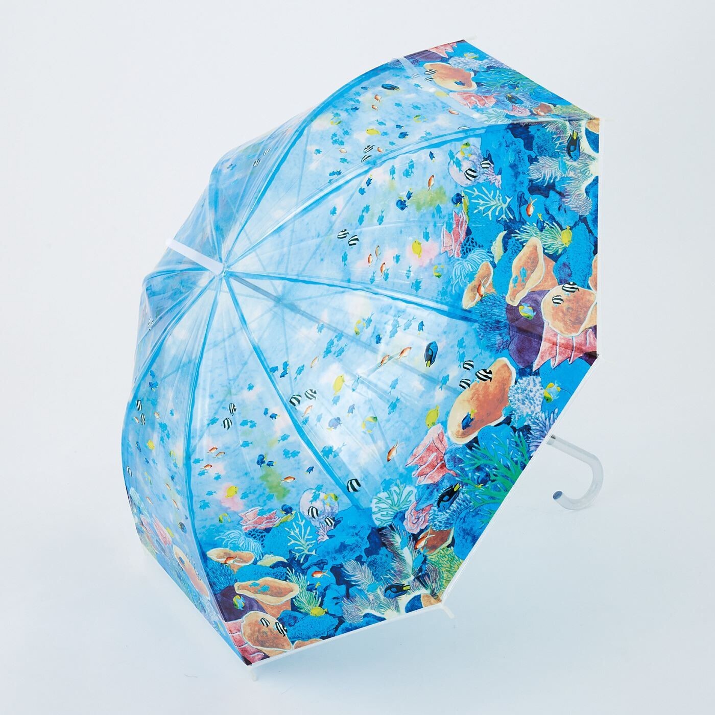 FELISSIMO YOU+MORE! Like an Aquarium Transparent Umbrella 2 Types JAPAN NEW