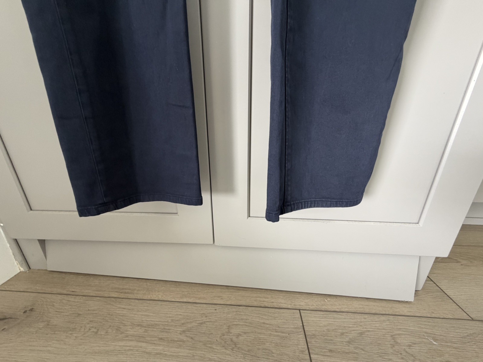 Bonobos Italian Brushed 5-Pocket Pants 34×36 Slim Fit Dark Navy Blue Mint